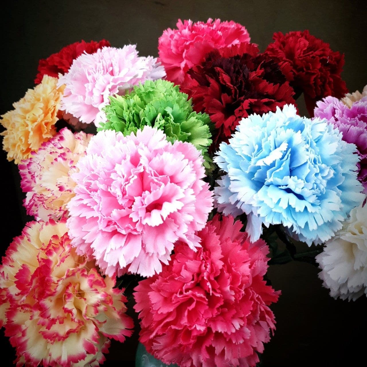 คาร์เนชั่นเดี่ยวNo.6 (P393), ก้านเดี่ยวคาร์เนชั่น — ดอกฟอร์มแน่น สีไล่นุ่ม เก็บฟอร์มได้นานในแจกัน