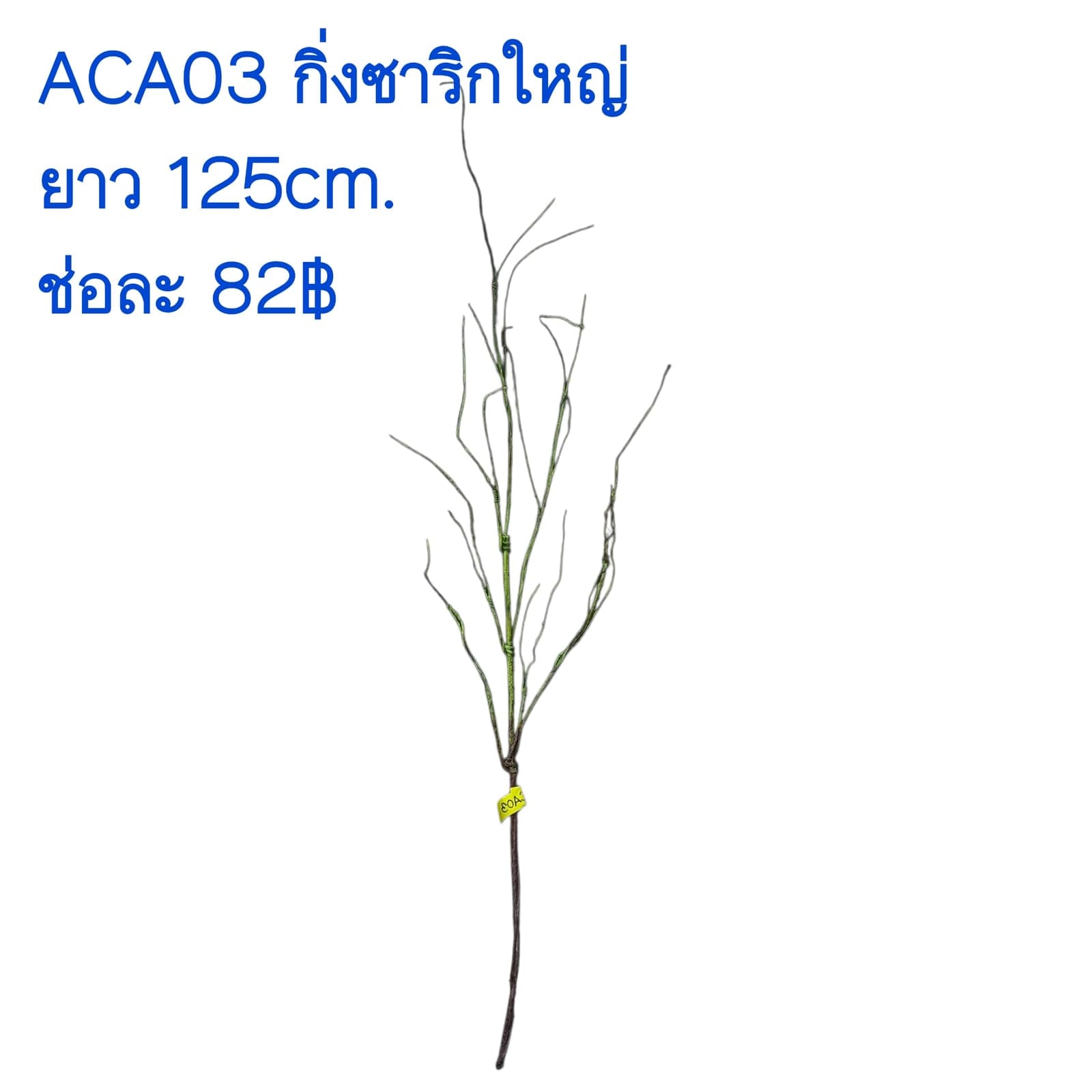 กิ่งซาริก (ACA), A branch of foliage — leaf and branch material that shapes and balances a floral mass.