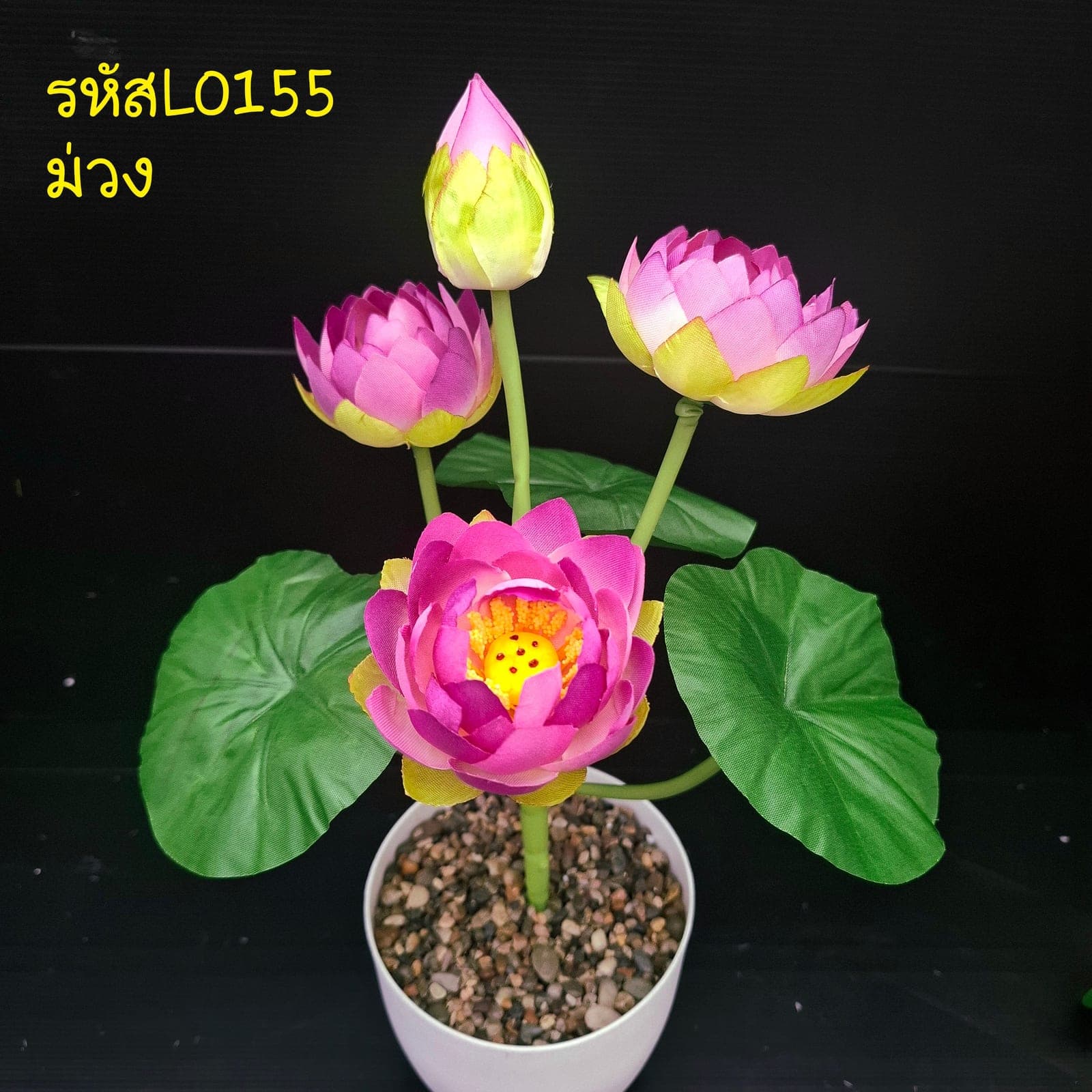 บูเก้บัว (LO15), บูเก้บัว — ฟอร์มเปิดและกลีบนุ่ม ให้จังหวะนิ่งและสมดุล