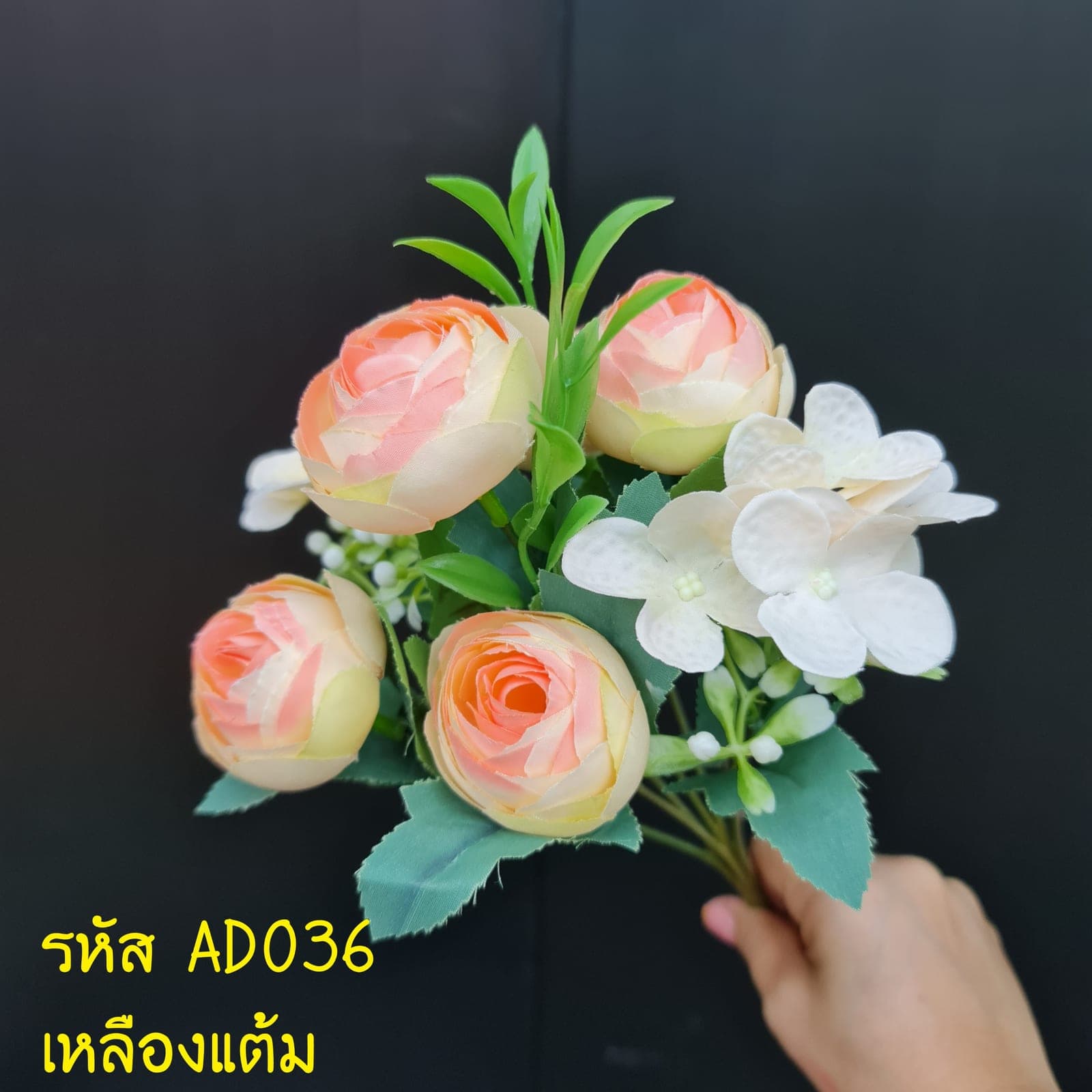 กุหลาบกลม (AD3), กุหลาบ — ดอกแน่น ก้านแข็งแรง ทรงเปิดได้สวยทุกมุม